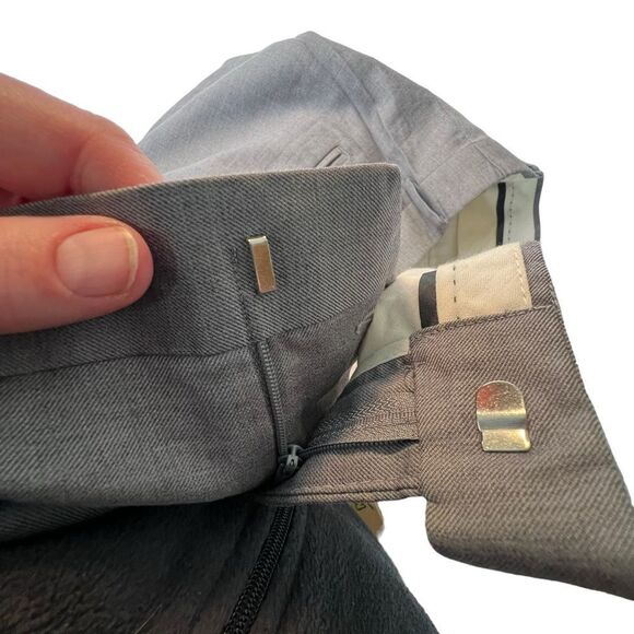 Ralph Lauren wool& cashmere dress slacks cuffed P 36 W x 32 green tag - Picture 7 of 13